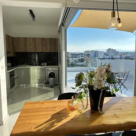 Apartment Luxury Penthouse-panoramic View-near Unic Nicosia