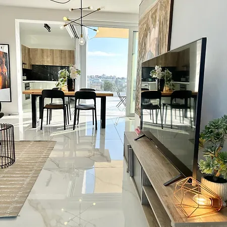 Apartment Luxury Penthouse-panoramic View-near Unic Nicosia